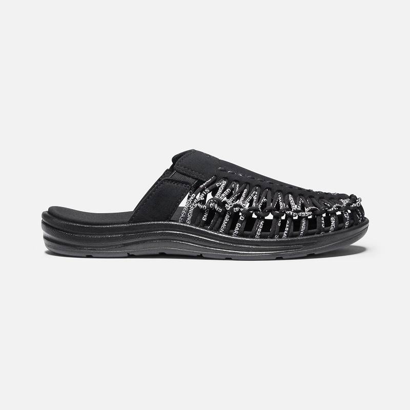 Keen Uneek II Badelatschen Herren DE-81357 Engineered Garments - Keen Herrenschuhe Schwarz